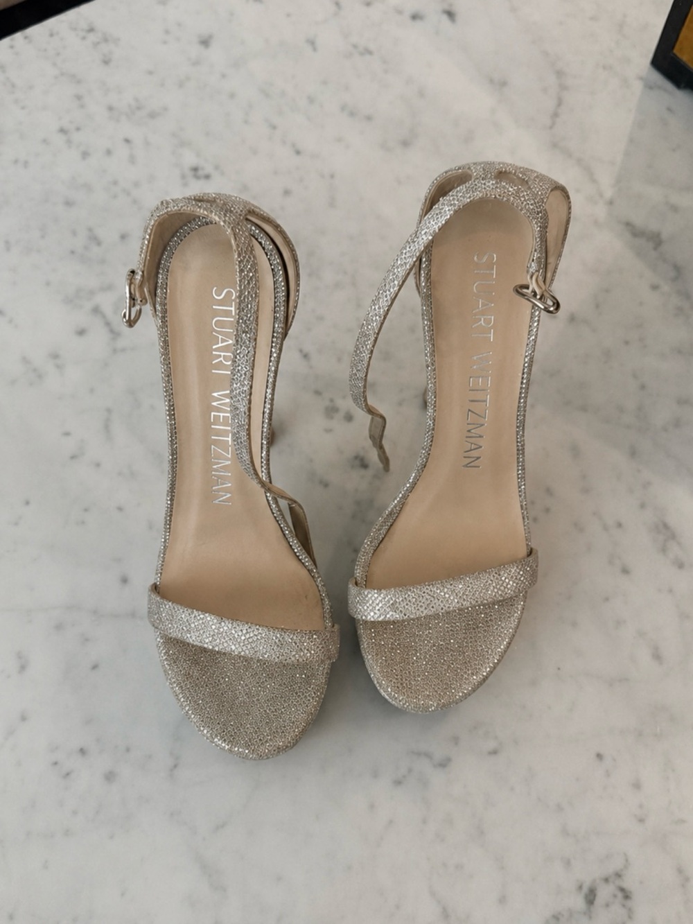 Stuart Weitzman nudistcurve heels